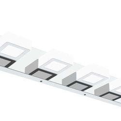 Ralbay LED Modern Vanity Light Bathroom Cool White 6000K
