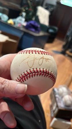 Frank Thomas Signed Baseball