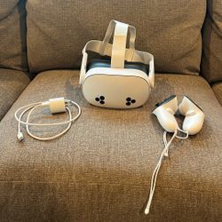 Meta Quest 3s with charger
