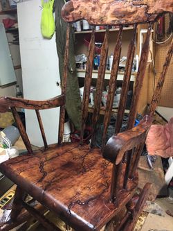 One of a kind rocking chair