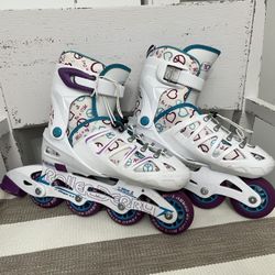 Kids Rollerblade Size 2-5 Girl’s Roller Skates