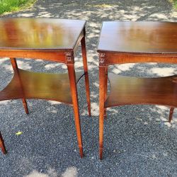 Mid Century Modern Zangerle&Peterson Side Tables