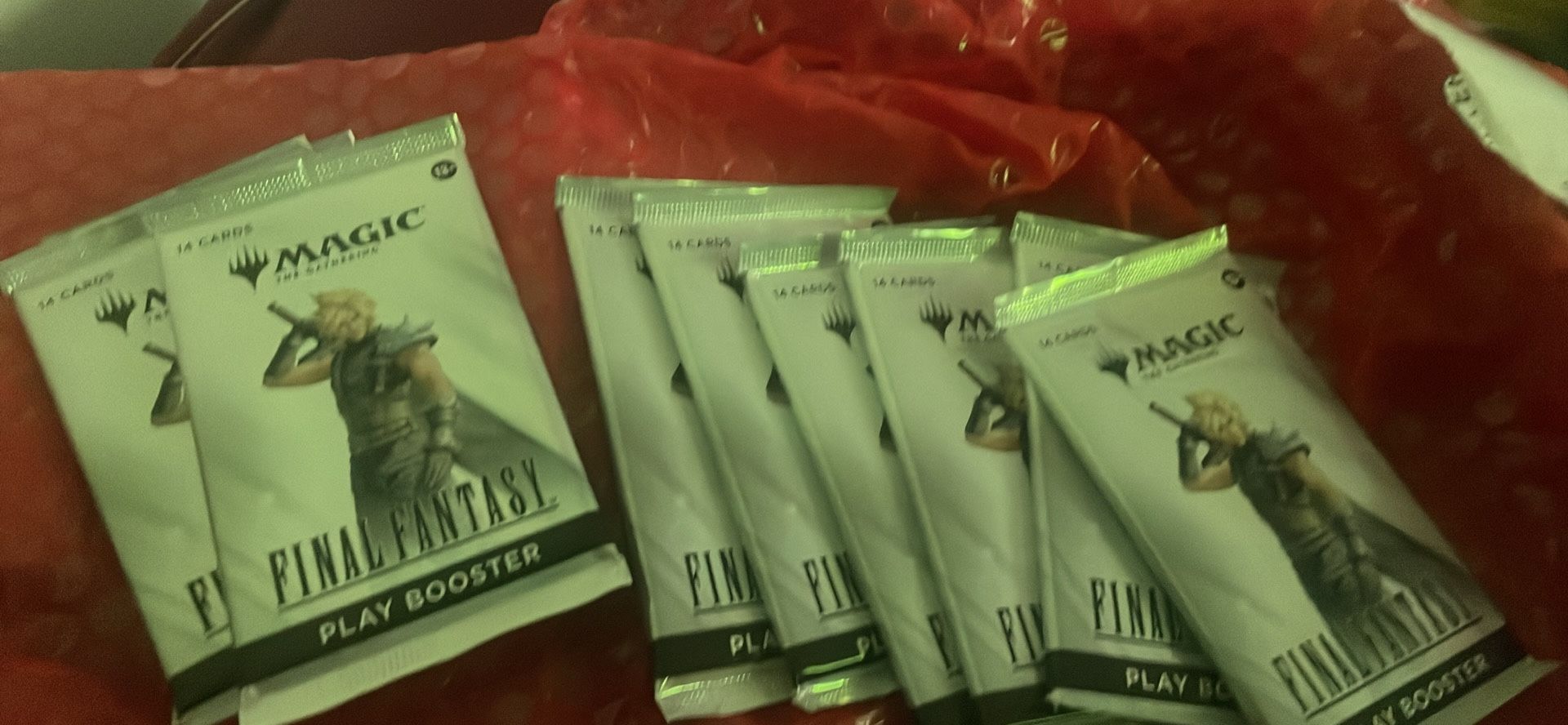 Magic The Gathering Final Fantasy Play Boosters