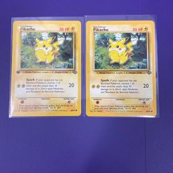 Pokémon Pikachu 1st Edition And Base Lot
