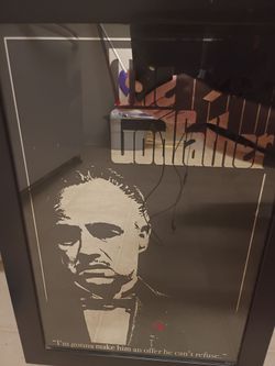 The Godfather Framed Picture Mirror