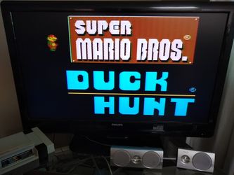 Original Nintendo with Super Mario 1,2 and 3