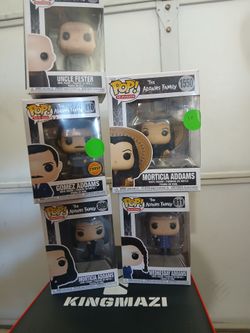 The Addams family funko pops