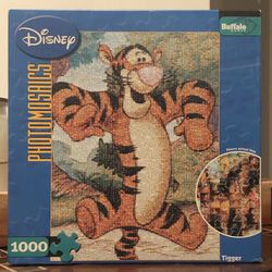 Disney Photomosaic Tigger Jigsaw Puzzle