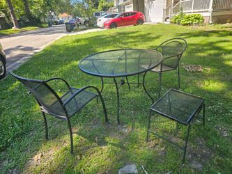 Table and chairs
