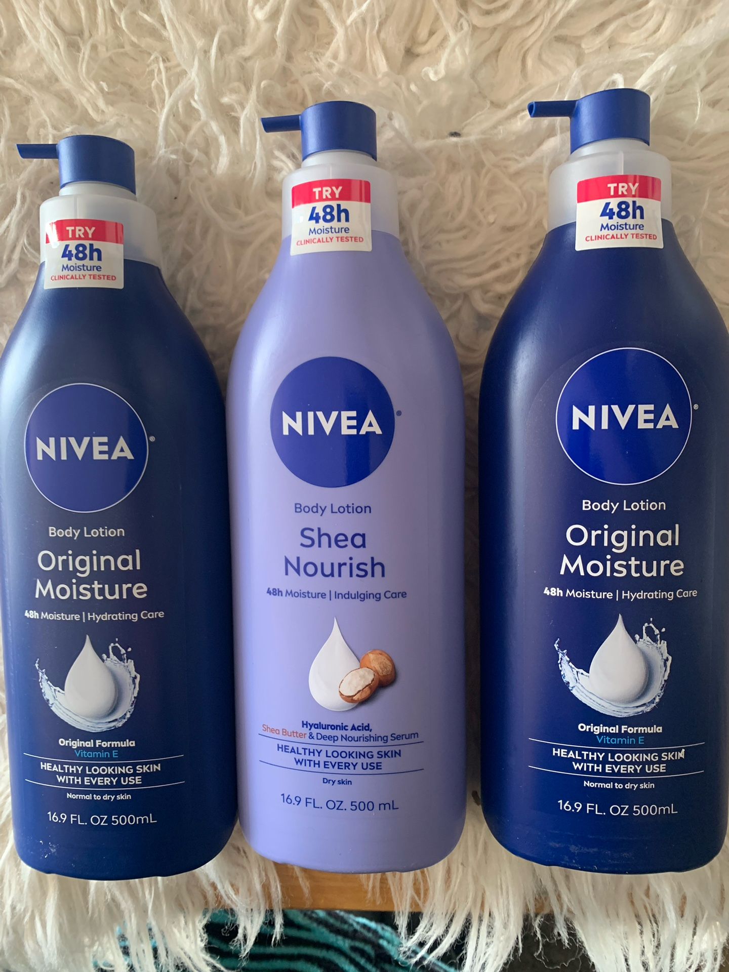 3/$15 Nivea Lotion