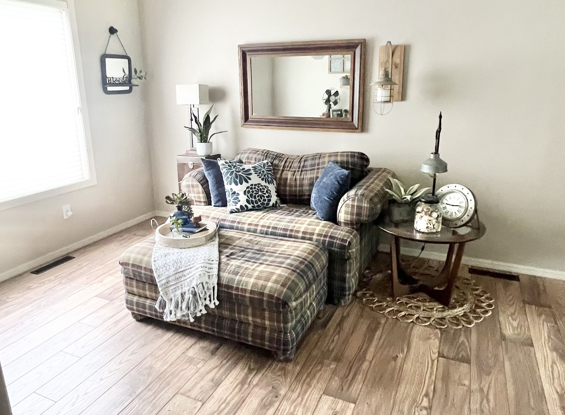 Loveseat And Ottoman 