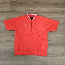 Air Jordan Team Red Coaches Jacket Mens Size Large