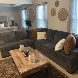 Dark grey Sectional 
