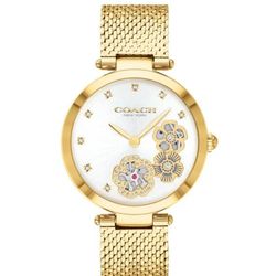 Coach Park Women’s Gold Toned Watch NWT