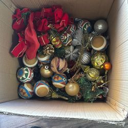 Box of ornaments