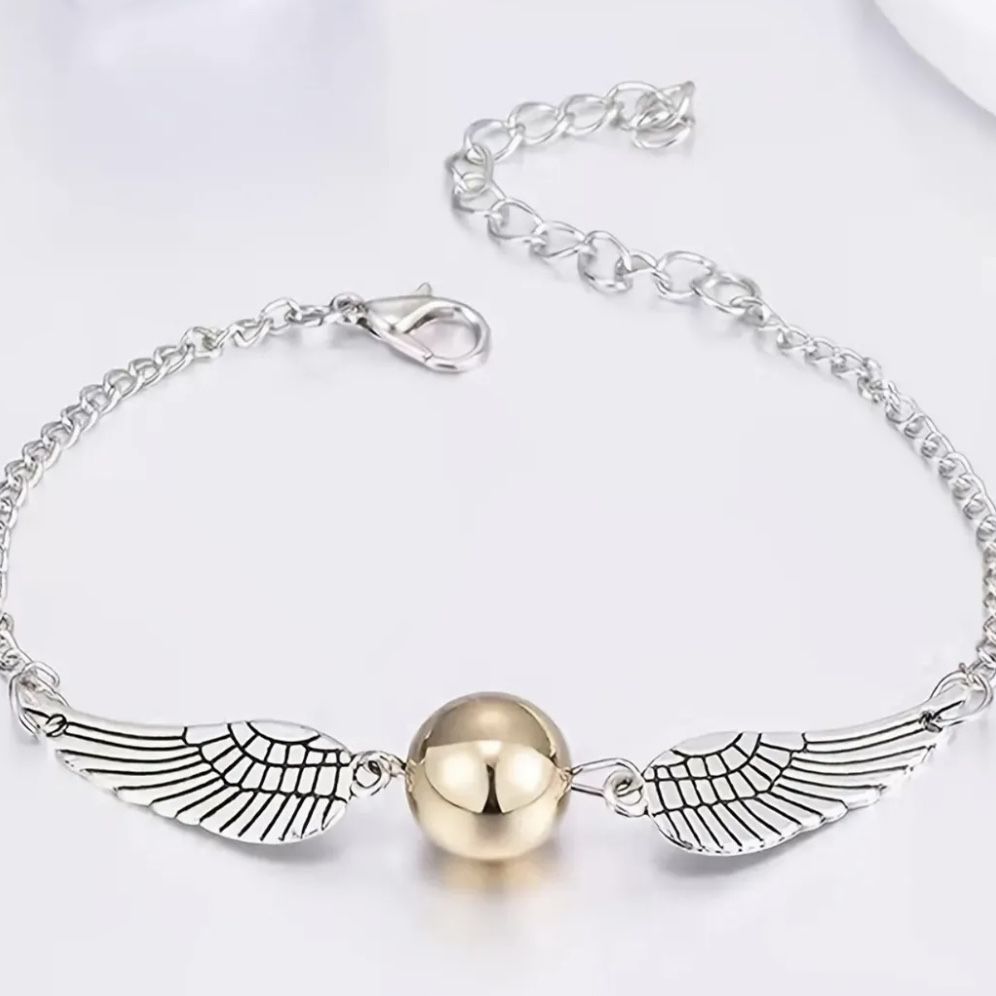 Harry Potter Snitch Wing Bracelet New