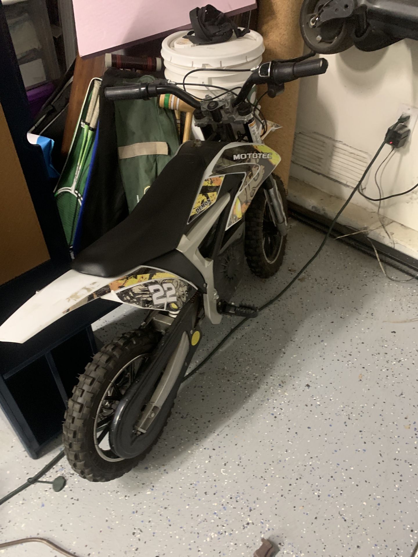 MotoTec 36v 500w Demon Electric Dirt Bike