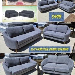 Elis Furniture Grand Opening $449 Sofa & Love FREE LOCAL DELIVERY & SET UP