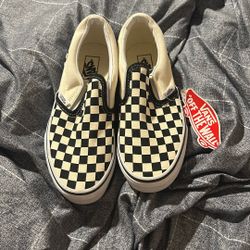 Checkered Vans