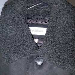 Black On Black Calvin Klein Coat