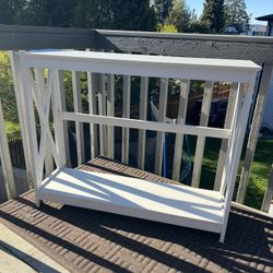 Entryway Table/Shoe Rack