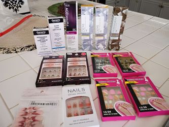 LOT OF HAIR AND NAIL STUFF NEW!!