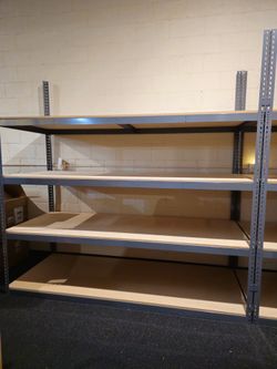 Industrial Storage Racks Similar To Uline 96 in W x 30 in D Boltless Shelving Delivery Available
