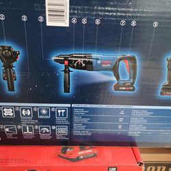 Bosch Rotary Hammer Drill Cordless with Battery and Charger (NEW) 