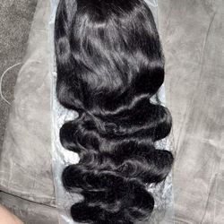 Body Wave 24 Inches Lace Wig Frontal 13x4