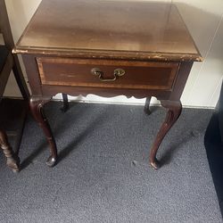 Wooden End Table