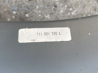 VW Rear Left Fender