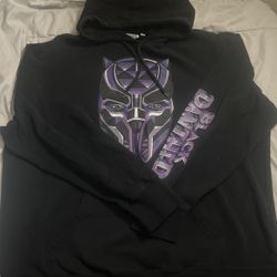 Black Panther Hoodie Sweatpants Set