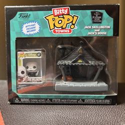 Bitty Pop Towns / Jack Skellington and House / Funko