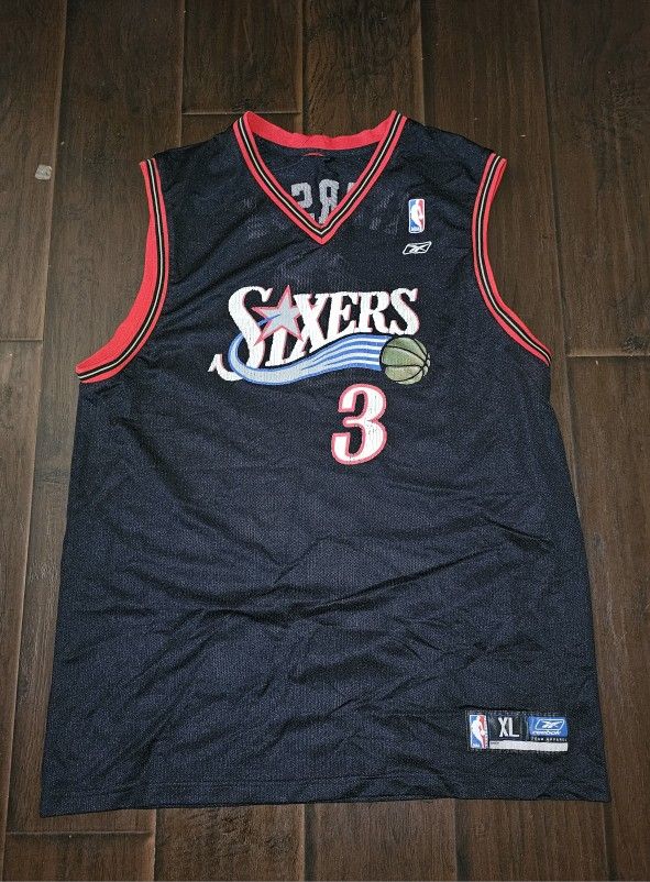 Reebok Iverson Sixers Jersey 