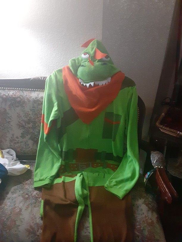 Fortnite Rex Dinosaur Hood Costume