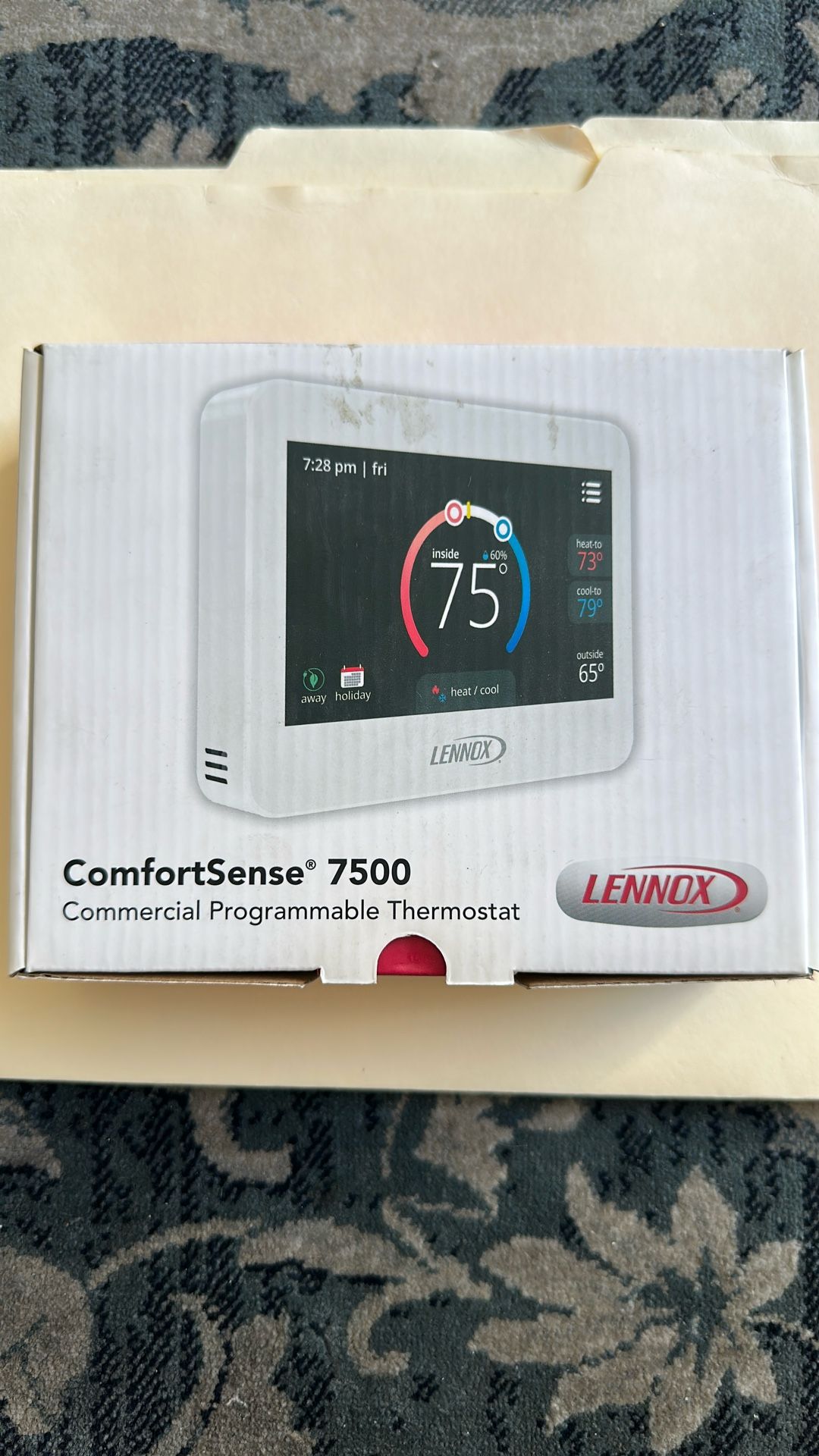 Lennox Comfortsense 7500 Thermostat