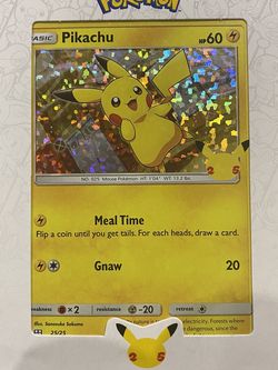 Pikachu Card