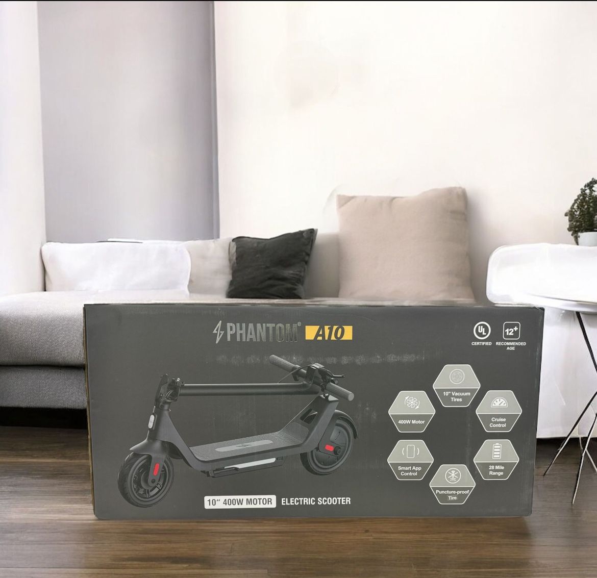 C1819400 Phantom A10 Smart Electric Scooter Floor Model Display