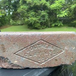 Brick From Southern Clay Manufacturing Company 