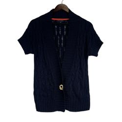 Tommy Hilfiger Womens Cardigan GOLD Buckle  Sz  XS