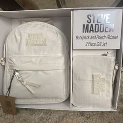 Book Bag  Purse And Wristlet 