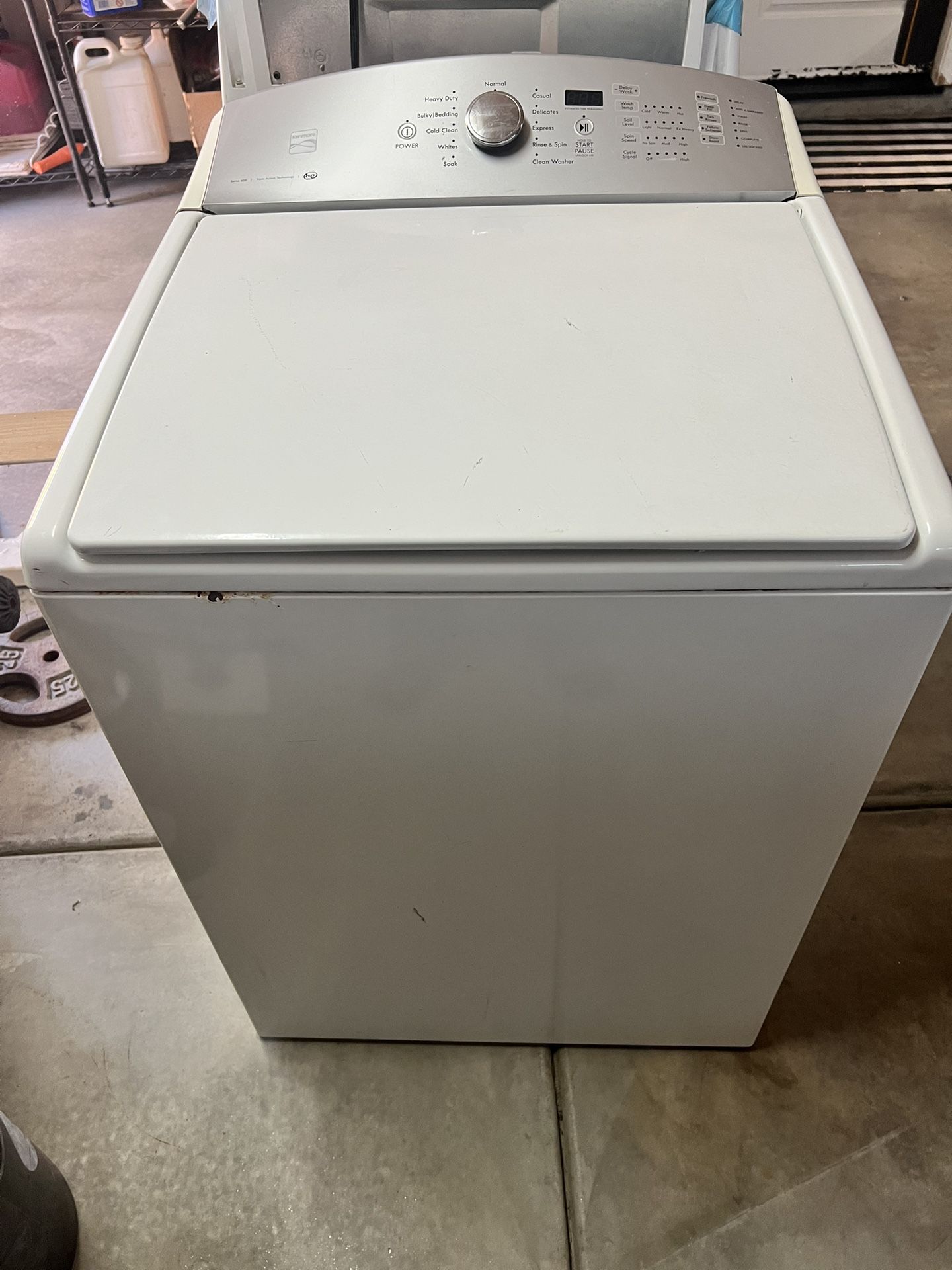 Kenmore Series 600 top-load washing machine