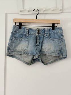 Lilu Light Wash Denim Shorts