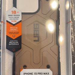 UAG iPhone 15 Pro Max Case – Tan (Never Used)