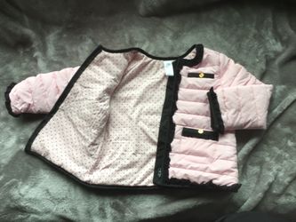 Pink and BLK jacket size 3