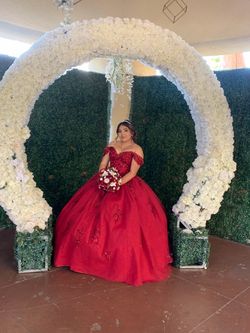 Burgundy Quince Dress