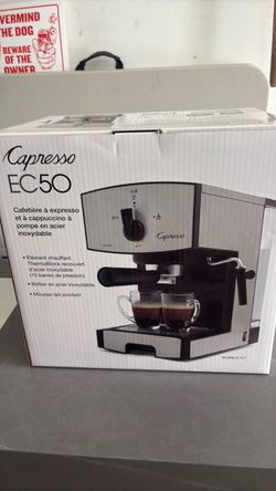 Capresso EC50 Espresso & Cappuccino Machine