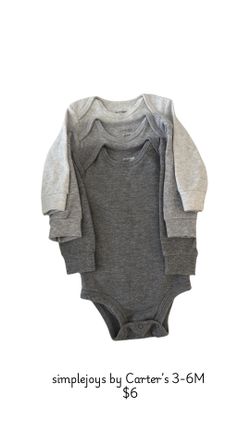 Baby Carter’s Waffle Onesies (3-6M)