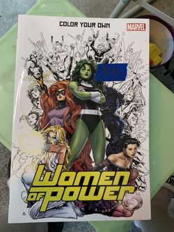 Women Of Power Adult Coloring Book