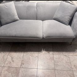 Small Grey Sofa 